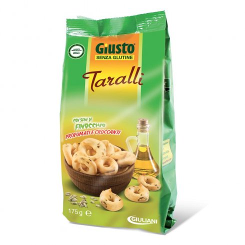 GIUSTO S/G TARALLI FINOCC 175G