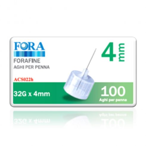 FORA FINE AGO G32 4MM 100PZ