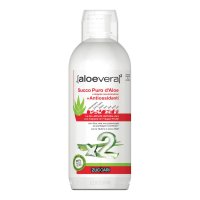 ALOEVERA2 Succo Puro d'Aloe a doppia concentrazione + Antiossidanti 1000 ml