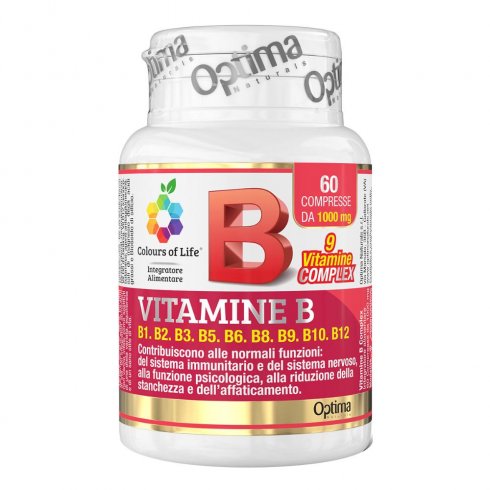 VITAMINE B COMPL 60CPR COLOURS