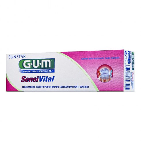 GUM SENSIVITAL GEL DENTIF 75ML