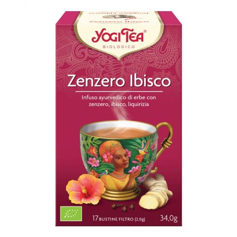 YOGI TEA ZENZERO IBISCO BIO 34