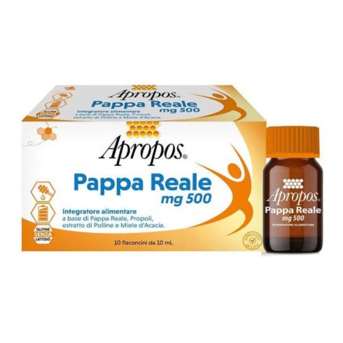 Apropos Vita+ Pappa Reale 500mg Fonte Naturale Di Energia