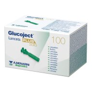 GLUCOJECT LANCETS PLUS G33 100