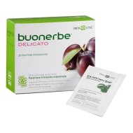 Biosline Buonerbe Delicato 20bustine Con Fibre  E Fermenti Lattici Per La Regolarita' Ed Il Benessere Intestinale