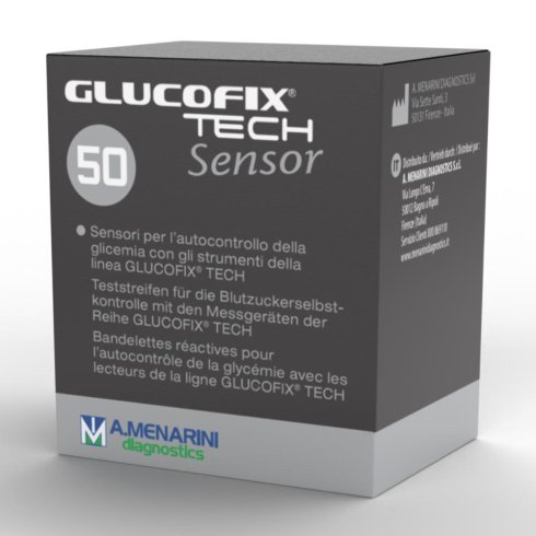 GLUCOFIX TECH SENSOR 50STR