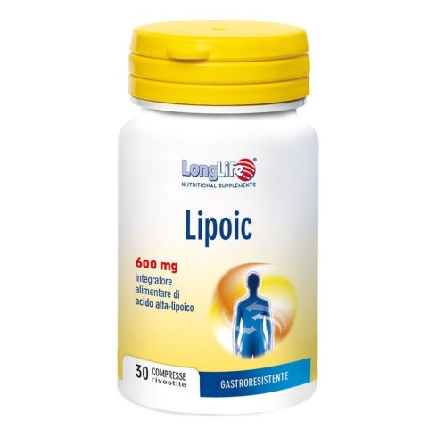 LONGLIFE LIPOIC 30CPR