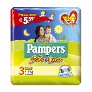 PAMPERS SOLE&LUNA FLASH MID22P