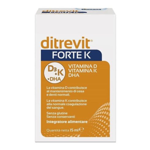 DITREVIT FORTE K HUMANA 15ML DITREVIT FORTE K HUMANA 15ML