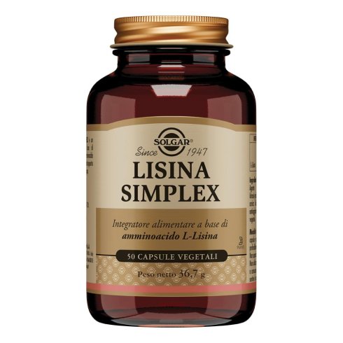 LISINA SIMPLEX 50CPS VEGETALI