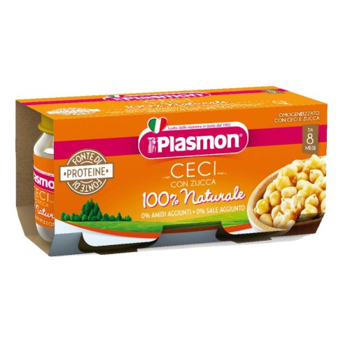 PLASMON OMOG CECI/ZUCCA 2X80G