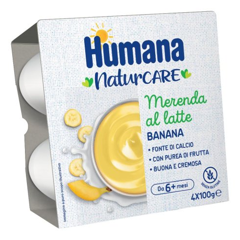 HUMANA MERENDA BANANA 4PZ HUMANA MERENDA BANANA 4PZ