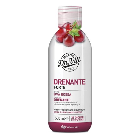 DRENANTE FORTE UVA ROSSA 500ML MARCO VITI
