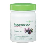 Biosline Buonerbe Libera Polvere 100g  Favorisce Il Ripristino Del Fisiologico Transito Intestinale