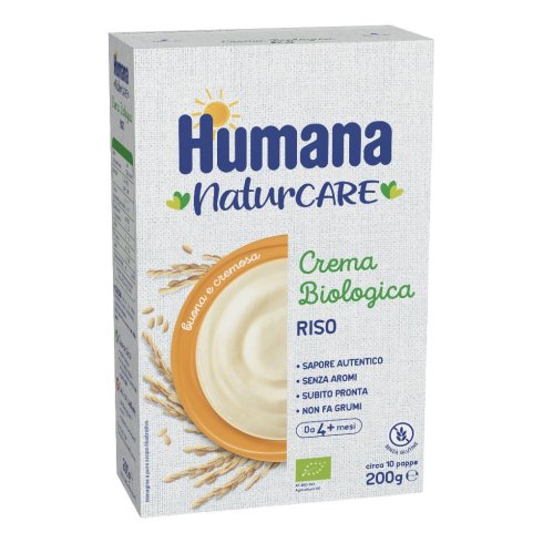 HUMANA CREMA DI RISO BIO 200G HUMANA CREMA DI RISO BIO 200G