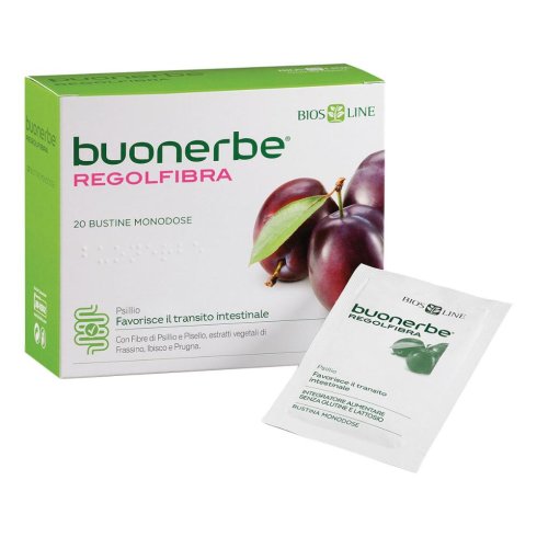 Buonerbe Regolfibra 20bustine Favorisce La Regolarità Intestinale