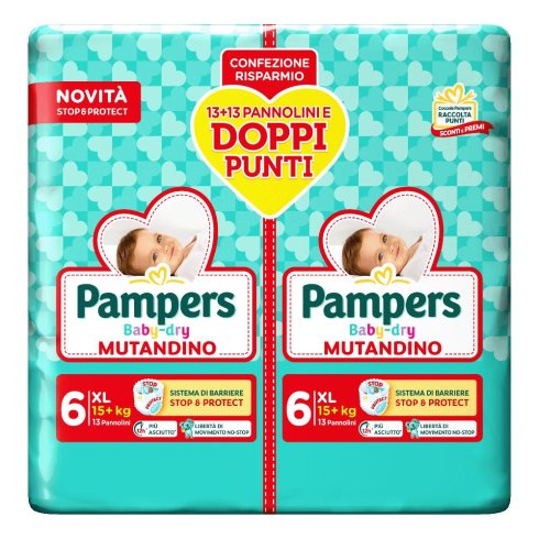 PAMPERS BD MUT XL DUO 26PZ