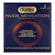 DUREX NUDE SENSATION 2PZ DUREX NUDE SENSATION 2PZ
