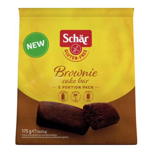SCHAR BROWNIE CAKE BAR 175G
