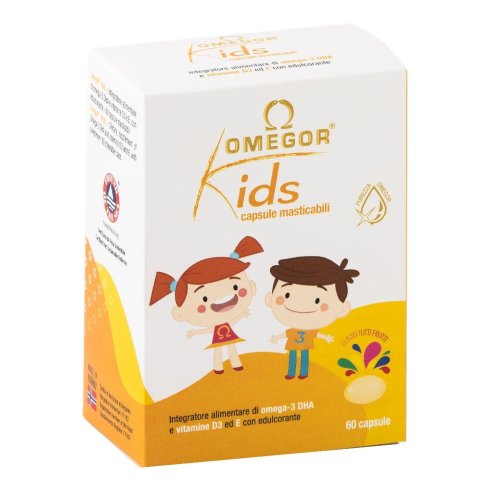 OMEGOR KIDS 60CPS MASTICABILI