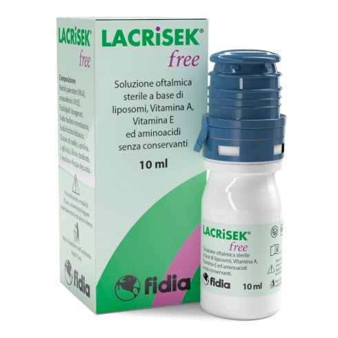 LACRISEK FREE SOL OFT S/CO10ML