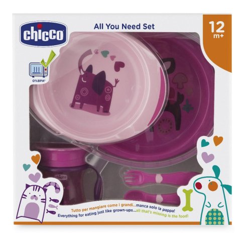 CH SET PAPPA 12M+ ROSA