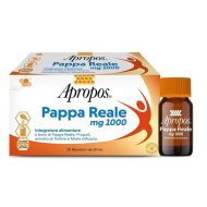 Apropos Vita+ Pappa Reale 1000MG 10 Flaconcini Pronta Azione Di Sostegno Apropos Vita+ Pappa Reale 1000MG 10 Flaconcini Pronta Azione Di Sostegno
