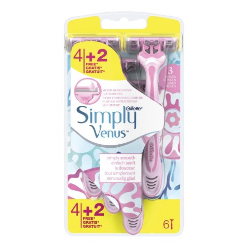 GILLETTE VENUS SIMPL3 4PZ+2GR