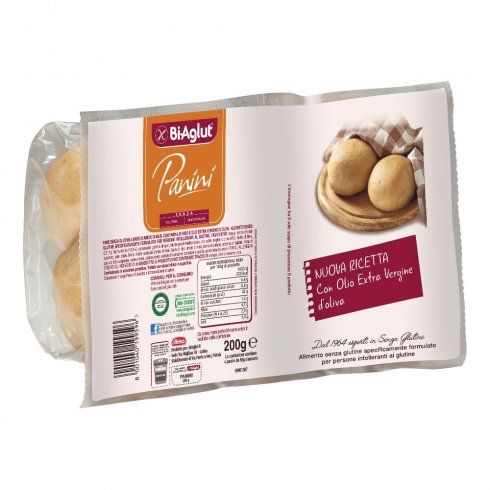 BIAGLUT PANE SOFF PANINI 4X50G