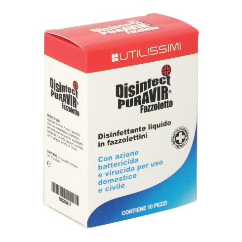 DISINFECT PURAVIR FAZZ 10PZ