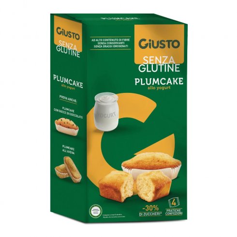 GIUSTO S/G PLUMCAKE YOGURT 160