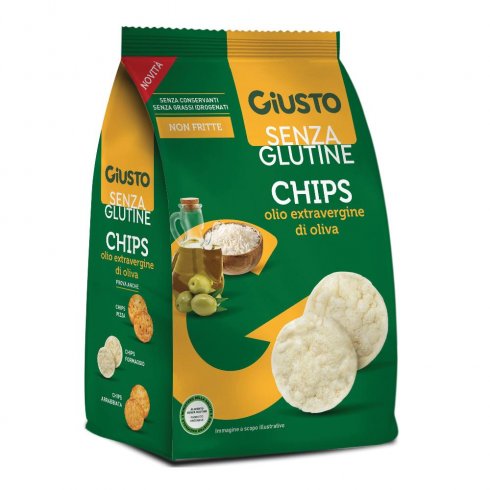 GIUSTO S/G CHIPS OLIO EVO 40G