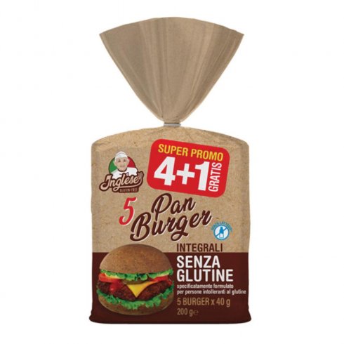 INGLESE PAN BURGER INTEGR5X40G