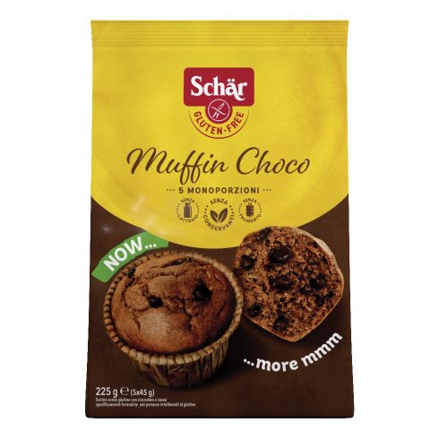 SCHAR MUFFIN CHOCO 225G