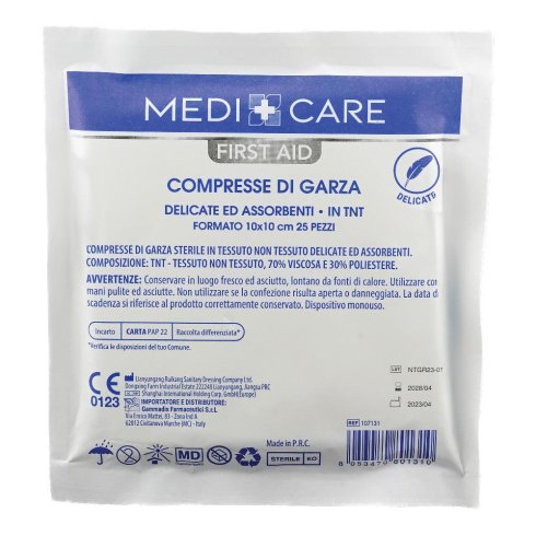 MEDICARE GARZA TNT 10X10 25PZ