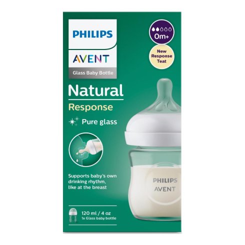 AVENT BIB NAT 3,0 VETRO 125ML AVENT BIB NAT 3,0 VETRO 125ML