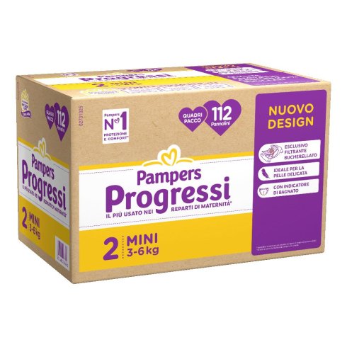 PAMPERS QU PROG MINI 112PZ PAMPERS QU PROG MINI 112PZ