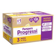 PAMPERS QU PROG MIDI 108PZ PAMPERS QU PROG MIDI 108PZ