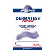 DERMATESS COT GARZA 18X40 12PZ DERMATESS COT GARZA 18X40 12PZ