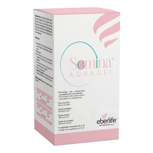 SEMINA AQUAGEL 30ML 6APPL SEMINA AQUAGEL 30ML 6APPL