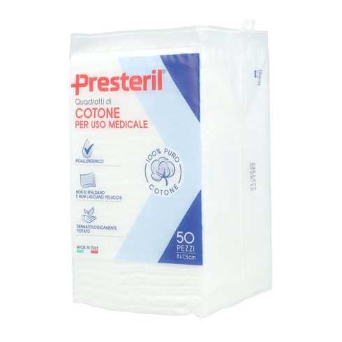 PRESTERIL QUADROTTI COT 8X7,5 PRESTERIL QUADROTTI COT 8X7,5