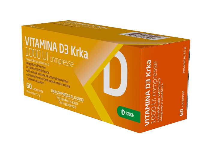 krka farmaceutici milano srl vitamina d3 krka 1000 ui 60cpr
