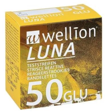 med trust italia srl wellion luna 50 strips glicem