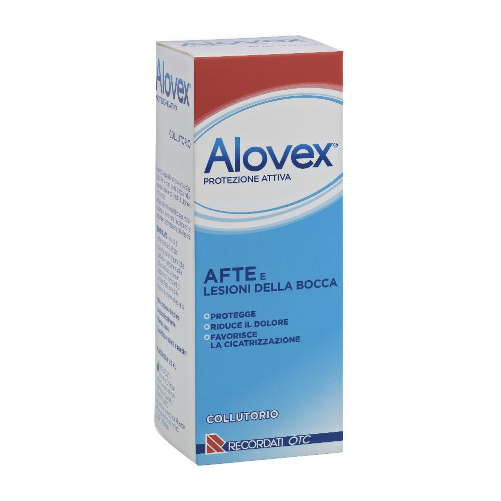 Alovex Protezione Attiva Collutorio 120ml Per Afte Stomatiti E Piccole Lesioni Del Cavo Orale