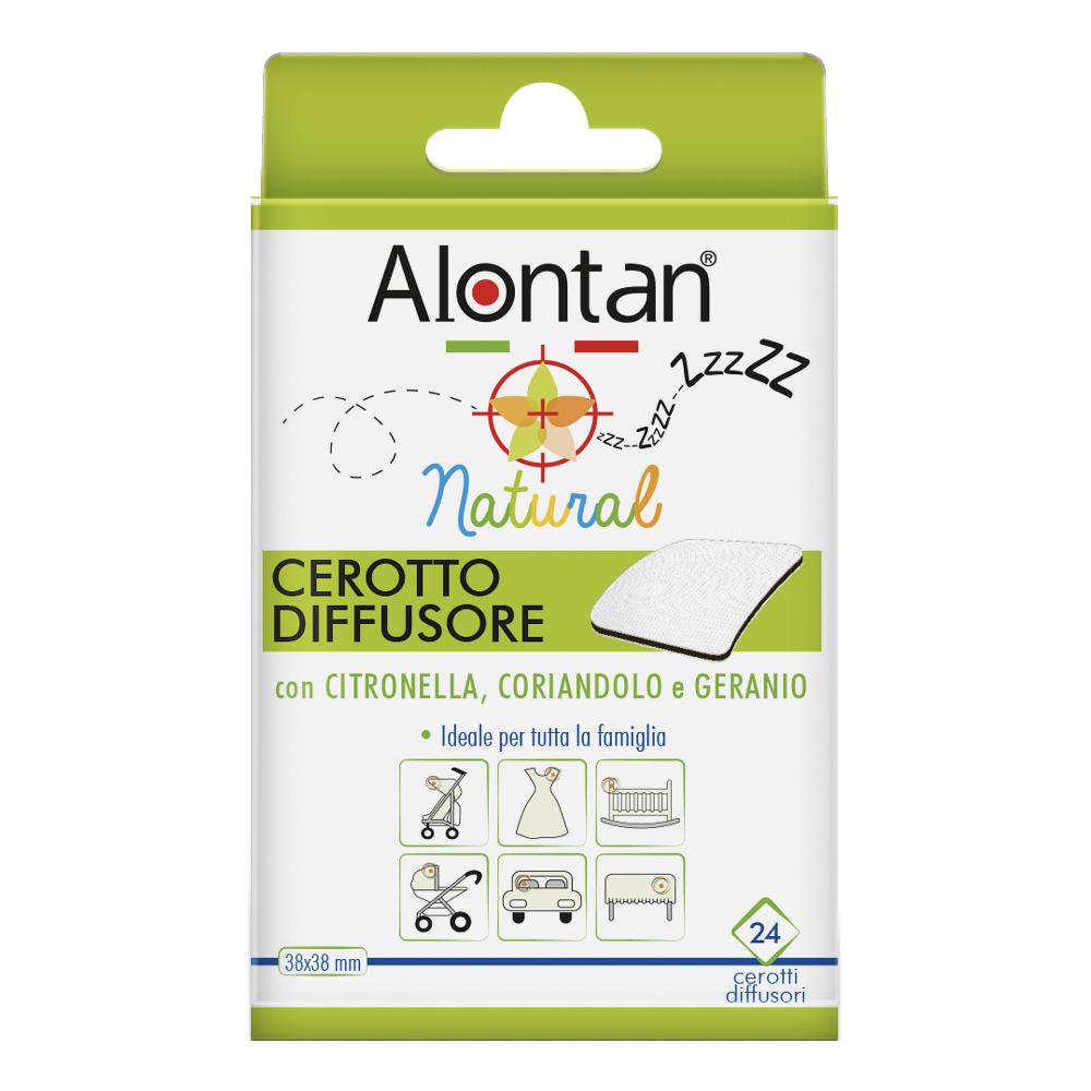 Alontan Natural Cerotto Diffusore Anti Zanzare Confezione Da 21 Pezzi