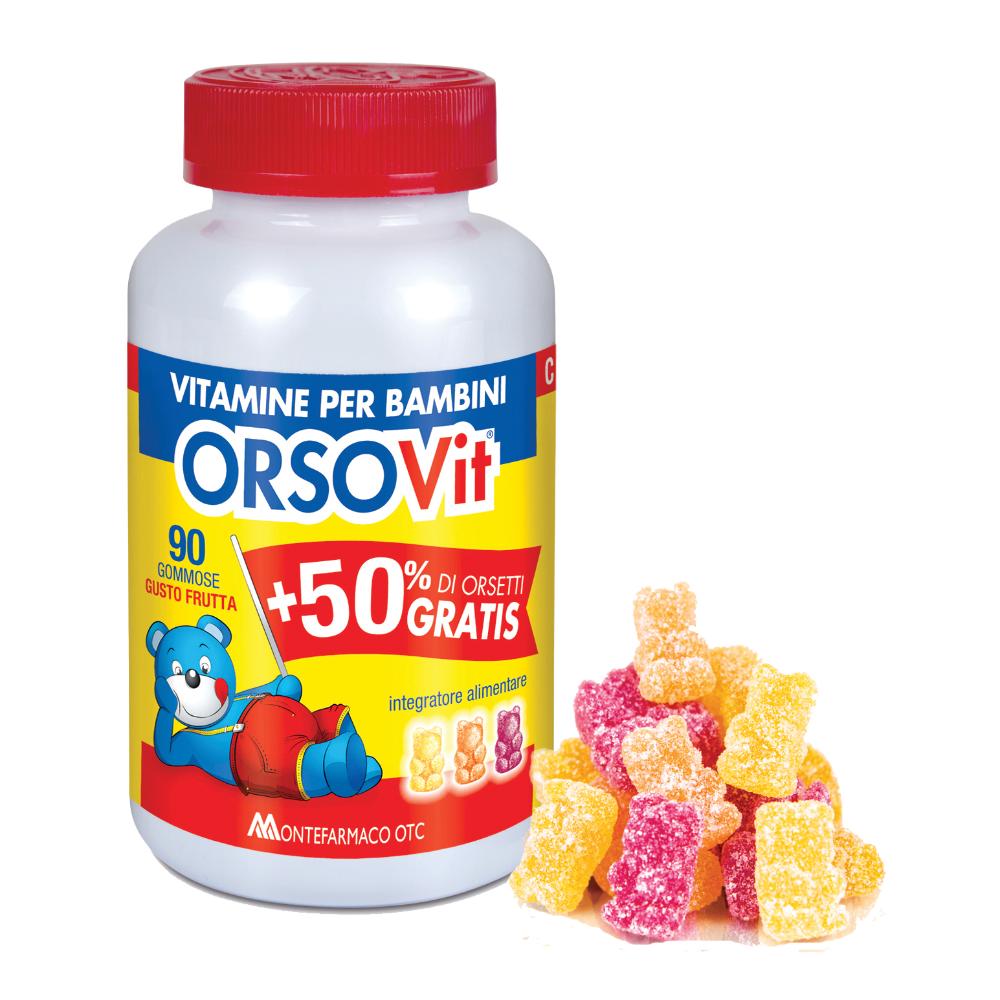 ORSOVIT CARAMELLE GOMMOSE 90PZ