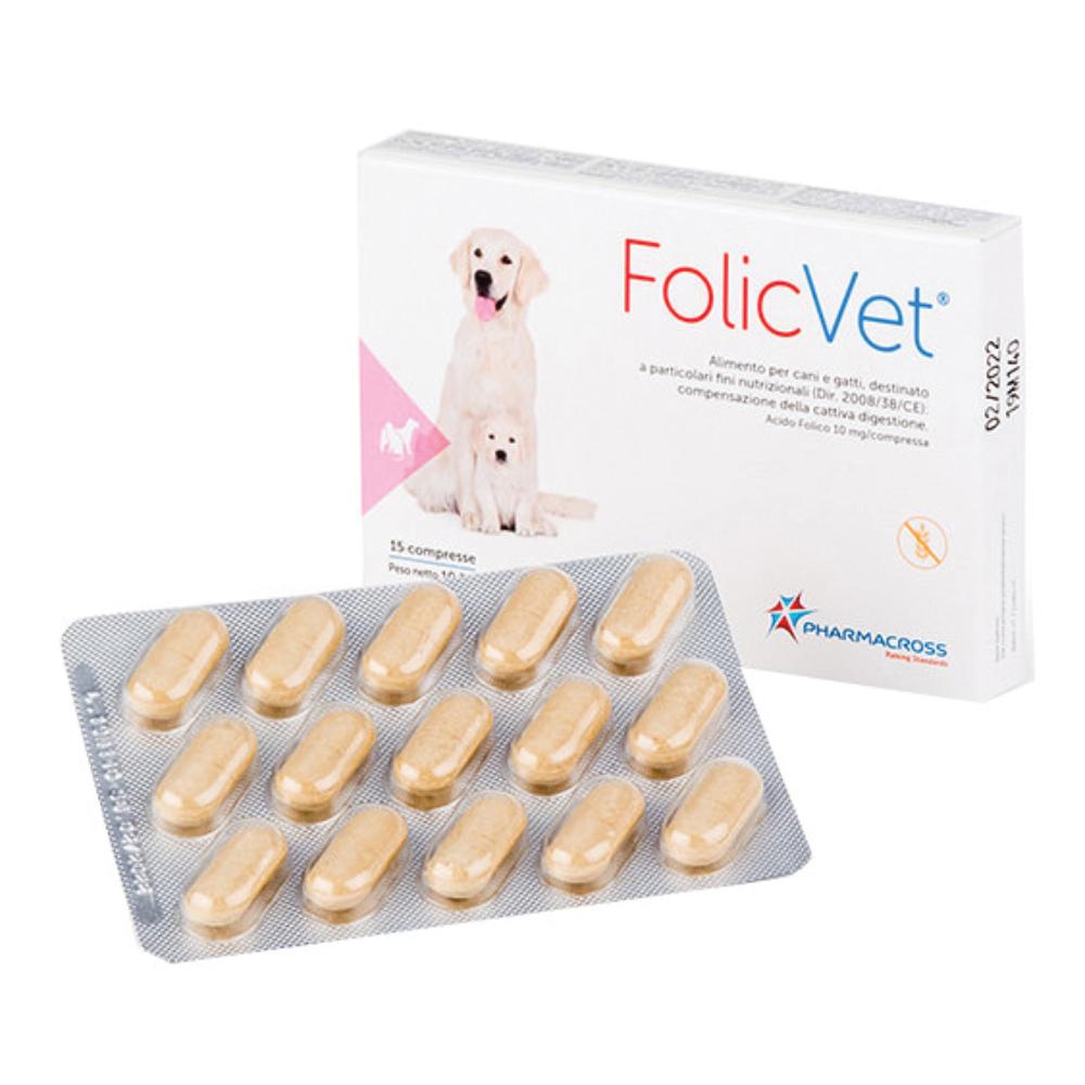 Folivet Mangime Cani/Gatti 15 Compresse img